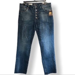 KUT FROM THE KLOTH High Rise Fray Hem SZ 12